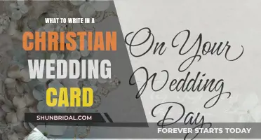 Blessings and Verses: Crafting Heartfelt Christian Wedding Card Messages