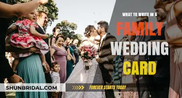 Heartfelt Family Wedding Card Messages: Crafting Perfect Wishes for the Couple