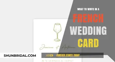 Perfect French Wedding Card Messages: Warm Wishes and Elegant Phrases