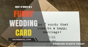 Hilarious Wedding Card Messages: Crafting Laughter for the Happy Couple