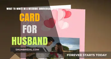 Heartfelt Anniversary Card Messages to Celebrate Your Husband's Love