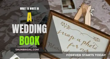 Crafting the Perfect Wedding Book Message: A Guide to Heartfelt Words