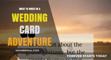 Crafting Heartfelt Wedding Card Messages for Your Adventure Together