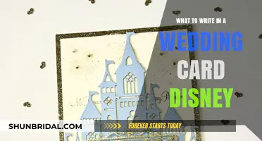Magical Disney Wedding Card Messages: Enchanting Words for the Happy Couple