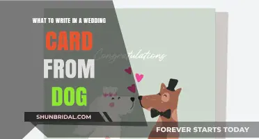 Paws-itively Perfect: Crafting Heartfelt Wedding Wishes from Your Furry Friend