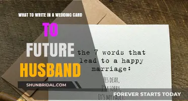 Heartfelt Wedding Card Messages to Celebrate Your Future Husband