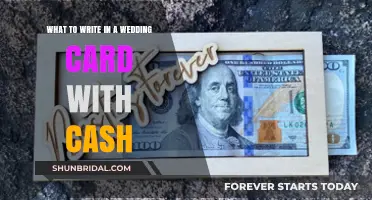 Thoughtful Wedding Card Messages to Pair Perfectly with Your Cash Gift