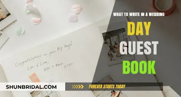 Creative Wedding Guest Book Messages: Tips for Thoughtful Notes