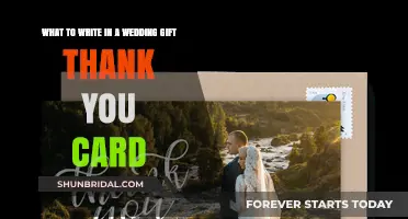 Thoughtful Thank You Notes: Crafting Perfect Wedding Gift Gratitude Messages
