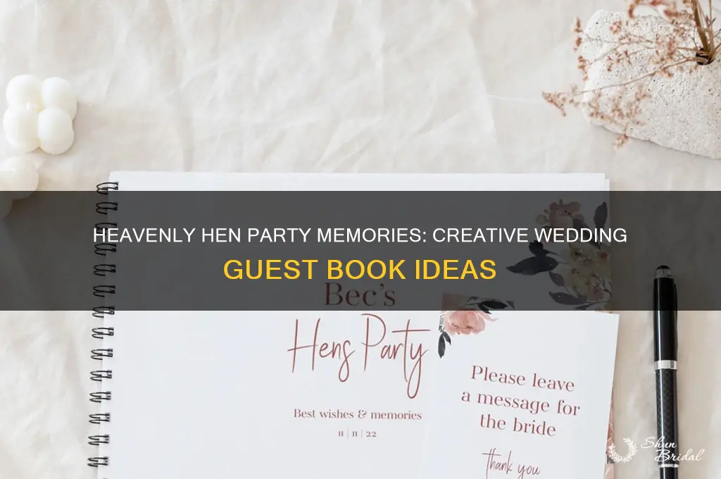 what to write in a wedding guest book hen heaven