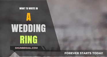 Words to Engrave: Wedding Ring Inscriptions