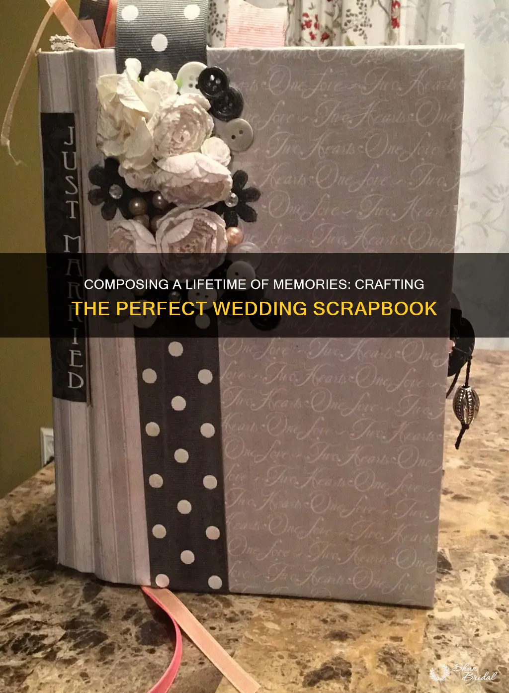 what to write in a wedding scrapbook