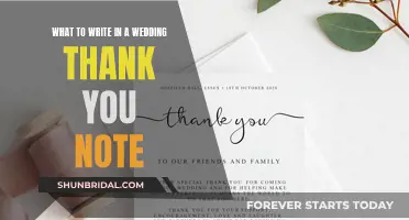 Crafting Gratitude: The Art of Writing Heartfelt Wedding Thank-You Notes