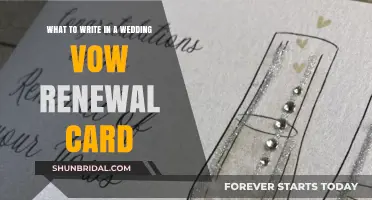 Heartfelt Words for a Wedding Vow Renewal Card: Tips and Ideas