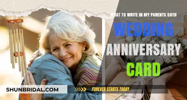 Celebrating 50 Years: Heartfelt Messages for Your Parents' Golden Anniversary