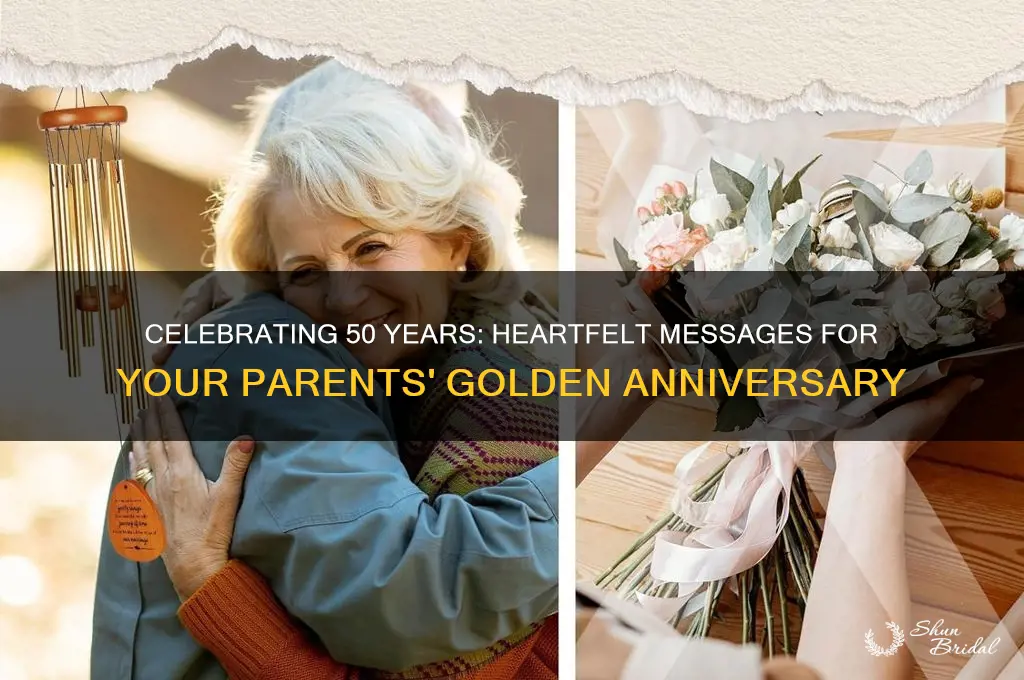 what to write in my parents 50th wedding anniversary card