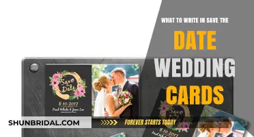 Creative Save the Date Wedding Card Wording Ideas for Your Big Day