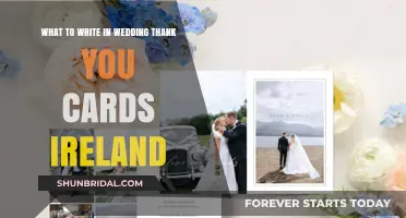 Heartfelt Wedding Thank You Card Messages: Irish Traditions and Tips