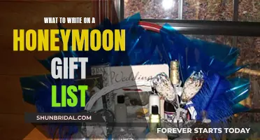 Honeymoon Gift List: Creative Ideas for the Perfect Present