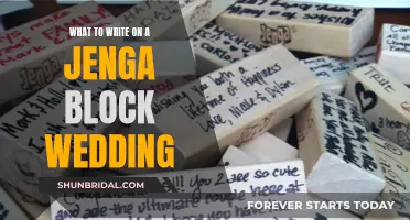 Jenga Block Wedding: Creative Ways to Personalize Your Nuptials