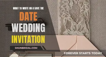 Save the Date: Crafting the Perfect Wedding Invitation