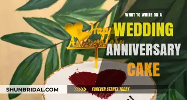 Sweet Celebrations: Creative and Heartfelt Wedding Anniversary Cake Messages