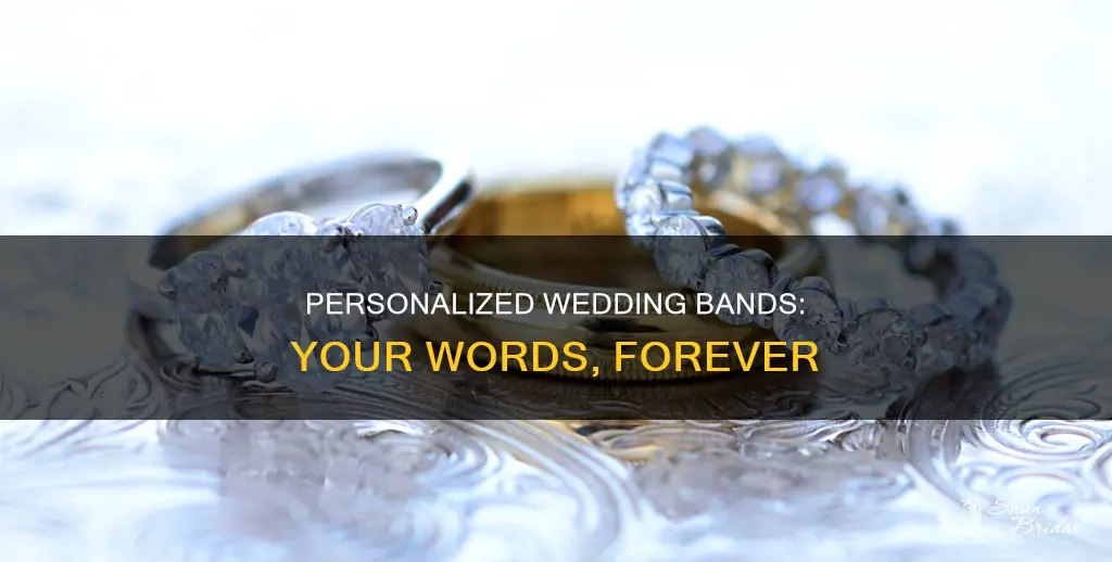 what to write on a wedding band