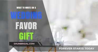 Thoughtful Wedding Favor Messages: Personalized Notes to Delight Your Guests