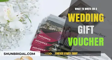 Perfect Wedding Gift Voucher Messages: Thoughtful Words for the Happy Couple