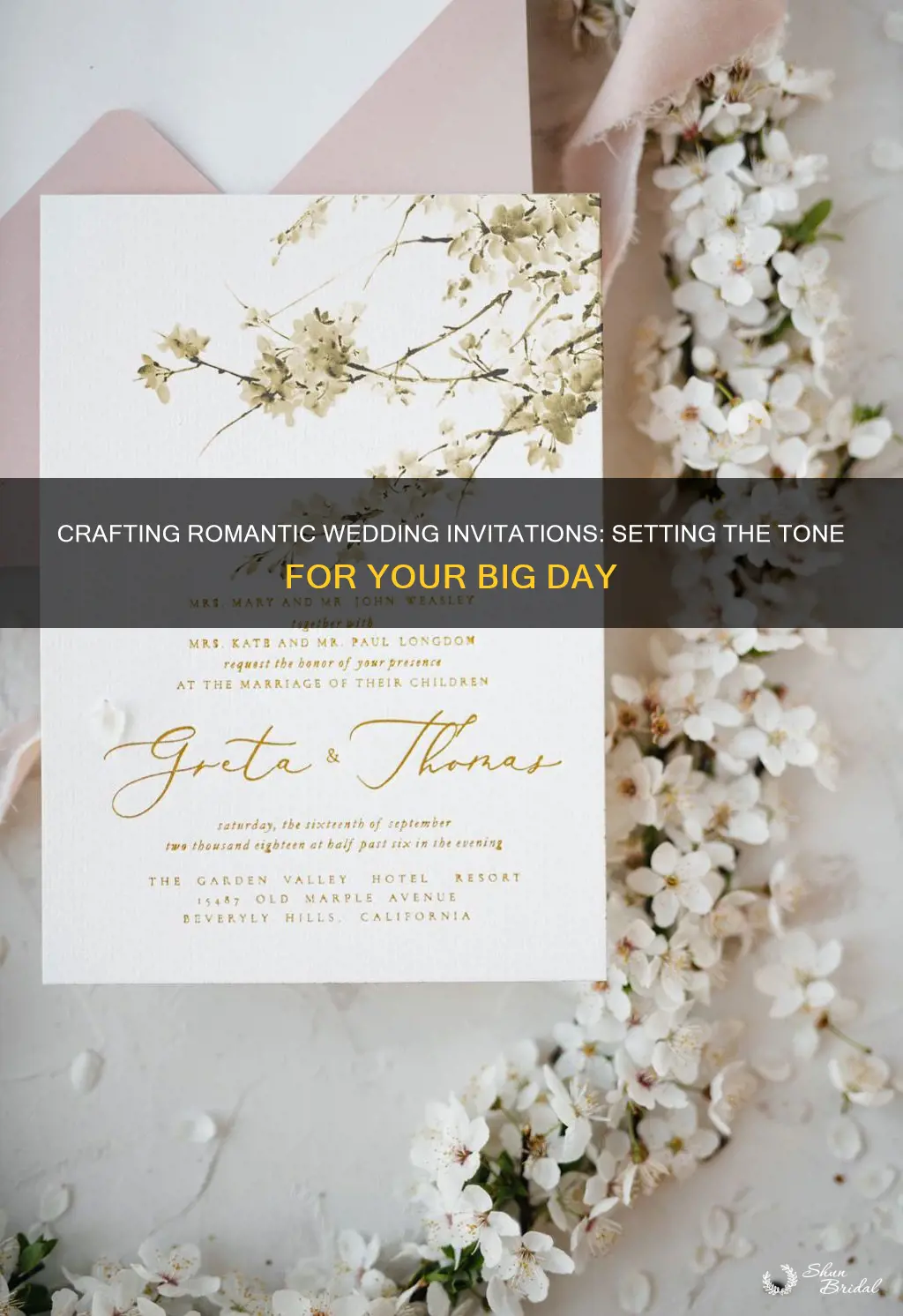 what to write on a wedding invitation romantic