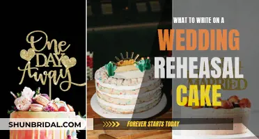 Wedding Rehearsal Cake Ideas: A Sweet Prelude to the Big Day