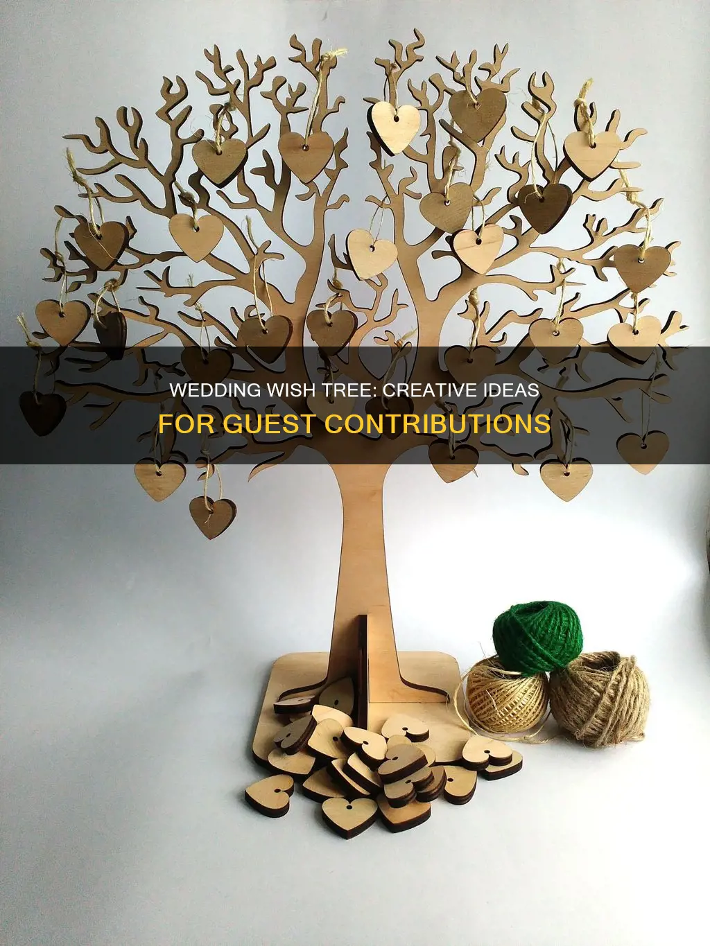 what to write on a wedding wish tree