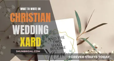 Choosing the Right Words: Crafting a Christian Wedding Card Message