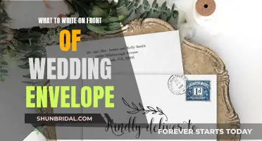 Wedding Envelope Etiquette: What to Write and How to Format