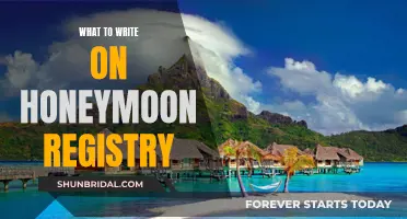 Honeymoon Registry: Creative Ways to Ask for Cash