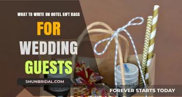 Thoughtful Wedding Welcome: Perfect Messages for Hotel Guest Gift Bags