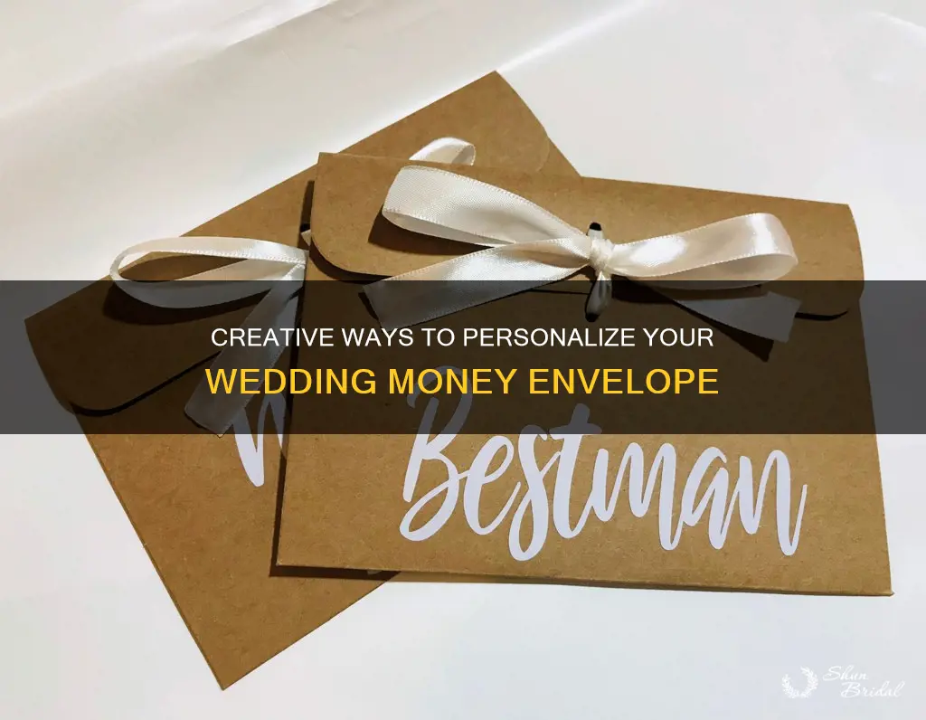 what to write on money envelope for wedding