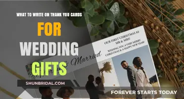 Heartfelt Thank You Card Messages for Wedding Gifts: A Guide