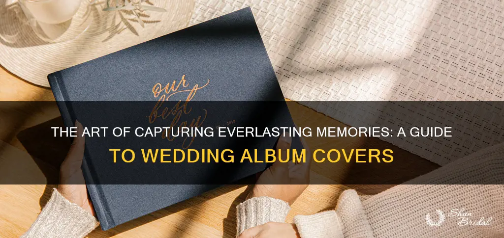 what to write on wedding album cover