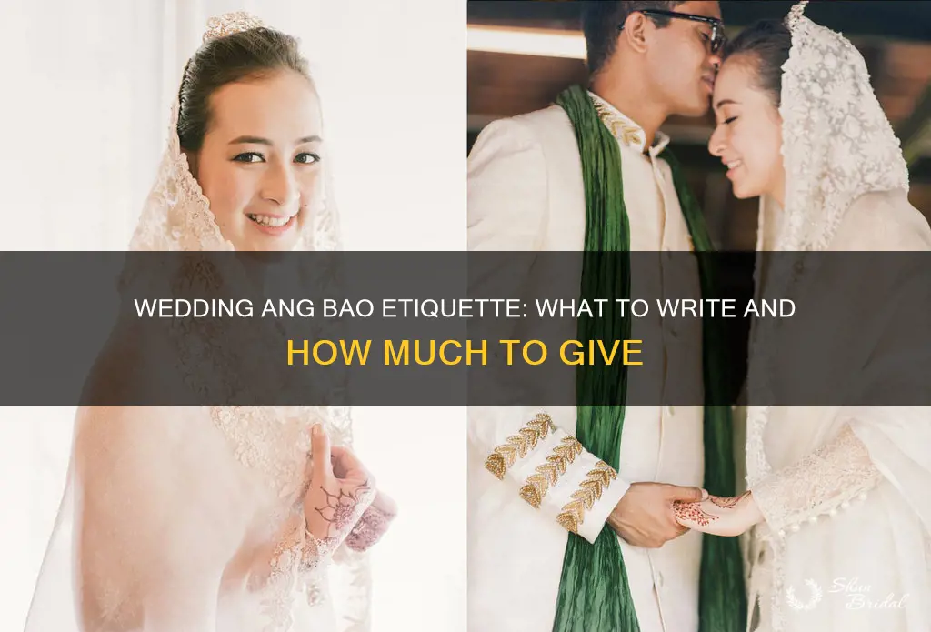 what to write on wedding ang bao