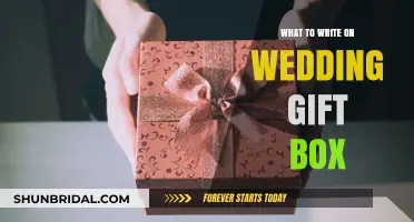 Personalized Wedding Gift Box Messages: Heartfelt Ideas to Celebrate Love