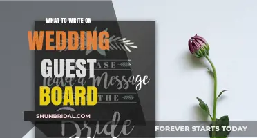 Heartfelt Wedding Guest Board Messages: Creative Ideas to Inspire Your Guests
