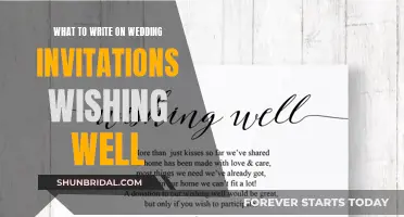 Wishing Well Wedding Invites: What to Write and How