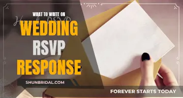 RSVP Response Etiquette: Crafting the Perfect Wedding Reply