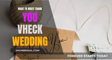 The Art of Thanking: Crafting the Perfect Wedding Thank-You Note