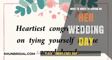 Heartfelt Wedding Wishes: Crafting the Perfect Message for Your Cousin's Big Day