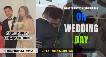 Heartfelt Wedding Day Messages for Your Father-in-Law: A Guide