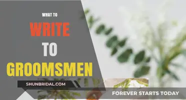 Crafting the Perfect Groomsmen Thank-You Notes: Tips and Ideas