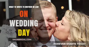 Heartfelt Wedding Day Messages for Your Mother-in-Law: Love and Gratitude