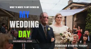 Honoring Dad: Heartfelt Wedding Day Letter Ideas for Fathers
